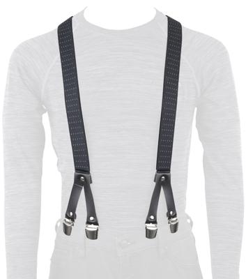 OXFORD trouser braces riggers chic black