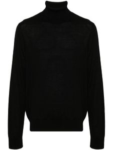 DSQUARED2 pull en laine à logo brodé - Noir