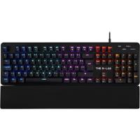 HET G-LAB Gaming Carbon mechanisch toetsenbord met achtergrondverlichting - Schakelaar Blues - Polssteun - FR
