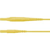 Schützinger MSFK B441 / 1 / 100 / GE Meetsnoer Stekker 4 mm Stekker 4 mm Geel 1 stuk(s)