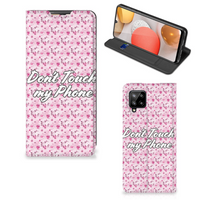 Samsung Galaxy A42 Design Case Flowers Pink DTMP