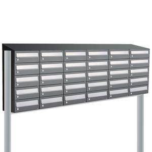 Allux Hive Set 6-Breed, 5-Hoog Met Dak Op Statief Antraciet - 40030065_6x5ds