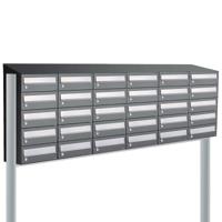 Allux Hive Set 6-Breed, 5-Hoog Met Dak Op Statief Antraciet - 40030065_6x5ds Allux Hive Set 6-Breed, 5-Hoog Met Dak Op Statief Antraciet - 40030065_6x5ds