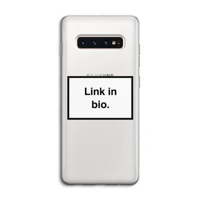 Link in bio: Samsung Galaxy S10 4G Transparant Hoesje