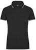 James & Nicholson JN985 Ladies´ Polo - Black/White - S