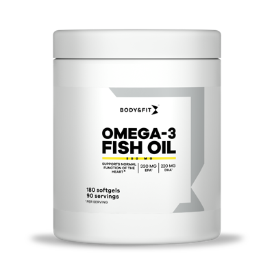 Omega 3 Fish Oil 500mg | Body & Fit | 180ct