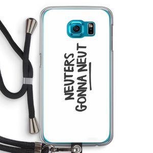 Neuters: Samsung Galaxy S6 Transparant Hoesje met koord