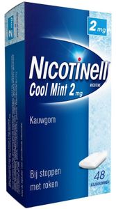 Nicotinell Kauwgom cool mint 2 mg (48 st)