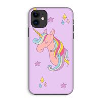 Roze eenhoorn: iPhone 11 Tough Case
