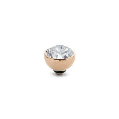 Melano Twisted Basic CZ Steentje Crystal | Rosé