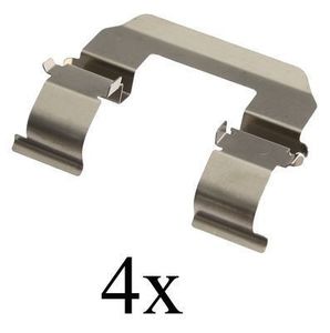 Accessoireset, schijfremblok 1617Q