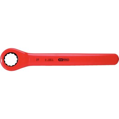 Ratelringsleutel met isolatie, 21 mm KS Tools 117.4221