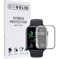 GO SOLID! Screenprotector voor Apple watch SE 2022 (44 mm) gehard glas - thumbnail