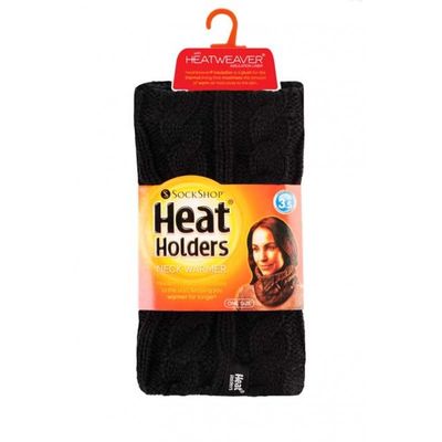 Ladies neck warmer black
