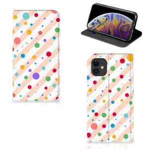 Apple iPhone 11 Hoesje met Magneet Dots