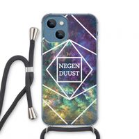 Negenduust ruimte: iPhone 13 mini Transparant Hoesje met koord