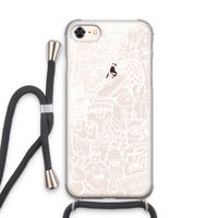 Vexx Mixtape #2: iPhone 8 Transparant Hoesje met koord