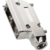 BKL Electronic 10120274 10120274 D-sub behuizing Aantal polen: 25 Metaal Zilver 1 stuk(s) - thumbnail