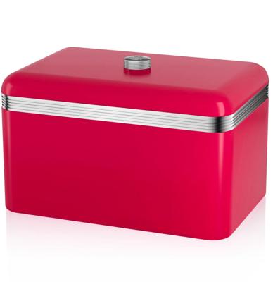 Swan Retro Brooddoos - Rood - SHOWMODEL/ LAATSTE KANS