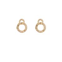 Go Dutch Label Oorbellen Double Circle Goud