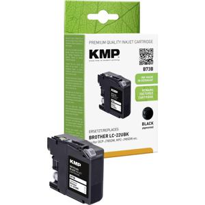 KMP Inktcartridge vervangt Brother LC-22UBK Compatibel Zwart B73B 1535,4001