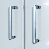 Marenza Neptune Pendeldeur - 100x200cm - 6mm veiligheidsglas - anti kalk - chroom SKII622SALOON-100