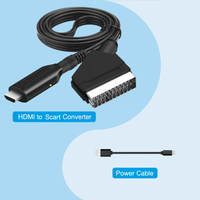 AFINTEK HDMI Naar SCART Kabel - Inclusief Adapter - 100CM - thumbnail