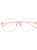 Gucci Eyewear lunettes de vue à monture carrée oversize - Tons neutres