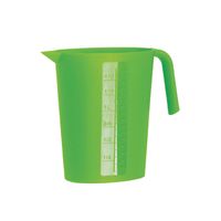 Juypal Schenkkan/waterkan - groen - 1,75 liter - kunststof - L22 x H20 cm - Schenkkannen - thumbnail