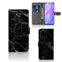 Samsung Galaxy S20 Ultra | Bookcase | Marmer Zwart - Origineel Cadeau Vader