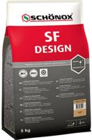 Schonox SF Design Flexibele Voegmortel 5 KG Donkergrijs