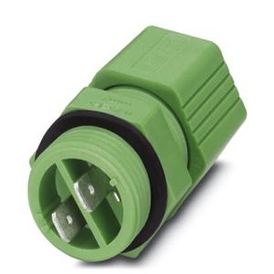 Phoenix Contact 1670293 Ronde connector kabeldoorvoer Totaal aantal polen: 2 Serie (ronde connectors): QUICKON 10 stuk(s)