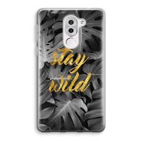 Stay wild: Honor 6X Transparant Hoesje