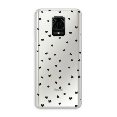Kleine kattenkopjes: Xiaomi Redmi Note 10 Lite Transparant Hoesje