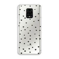Kleine kattenkopjes: Xiaomi Redmi Note 10 Lite Transparant Hoesje