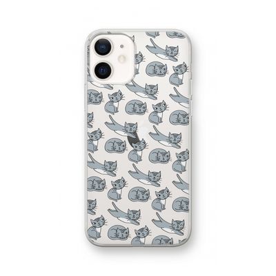 Poezen: iPhone 12 Transparant Hoesje