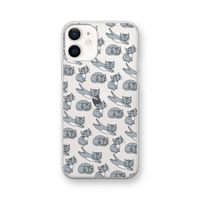Poezen: iPhone 12 Transparant Hoesje