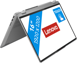 Lenovo IdeaPad Flex 5 16ABR8 AMD Ryzen™ 5 7430U 40,6 cm (16") Touchscreen WUXGA 16 GB LPDDR4x-SDRAM 512 GB SSD Wi-Fi 6 (802.11ax) Windows 11 Home Grijs