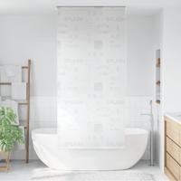 VidaXL Rolgordijn voor douche 80x240 cm splash