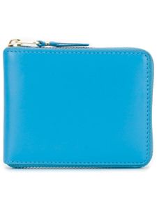 Comme Des Garçons Wallet Blue Leather Wallet - Bleu