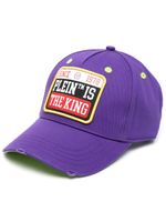 Philipp Plein casquette à patch logo - Violet