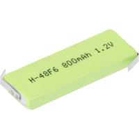 Mexcel HPE-F6-800 Speciale oplaadbare batterij Prismatisch Z-soldeerlip NiMH 1.2 V 770 mAh - thumbnail