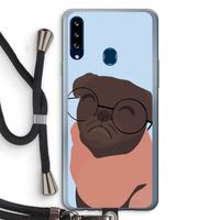 Ludo: Samsung Galaxy A20s Transparant Hoesje met koord Ludo: Samsung Galaxy A20s Transparant Hoesje met koord