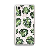 Geometrische jungle: Google Pixel 3 Transparant Hoesje