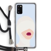 Incognito: Samsung Galaxy A41 Transparant Hoesje met koord