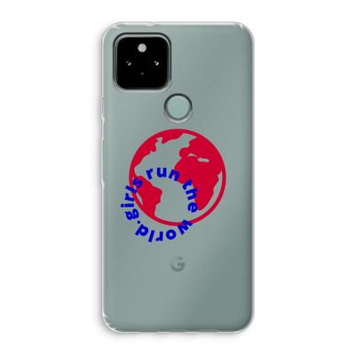 Run The World: Google Pixel 5 Transparant Hoesje