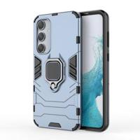 Samsung Galaxy A35 Hybrid Case met Ringhouder - Blauw