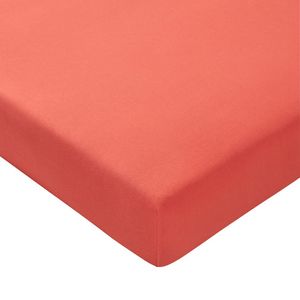 Jersey-elastaan-hoeslaken, zand 90 x 200 cm