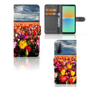 Sony Xperia 10 IV Hoesje Tulpen