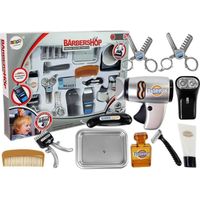 Barbershop speelgoed kapper set met föhn, tondeuse en accessoires - thumbnail